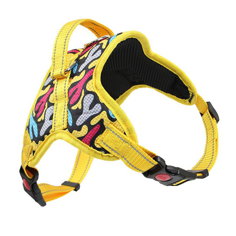 ColourPup - Reflective Dog Harness - Stay Safe After Dark (Multiple Patterns)