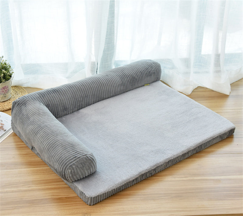 The Nap Throne – Corduroy Pet Sofa