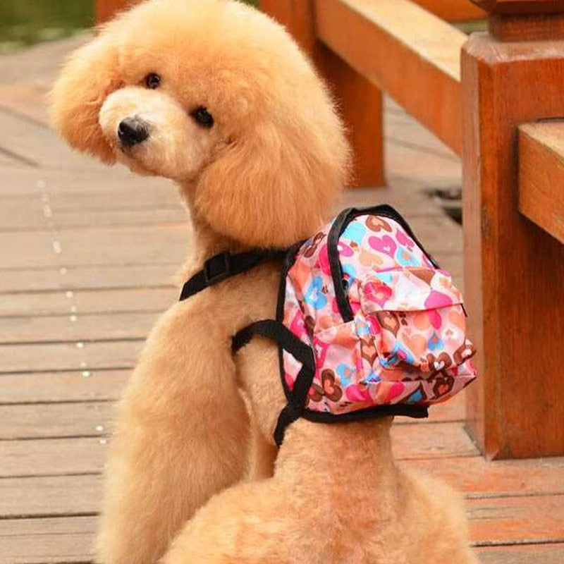 BellyRub Dog Harness Backpack – Breathable Mesh | S–L | 5 Colours