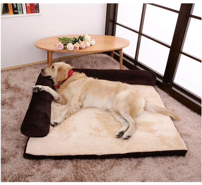 The Nap Throne – Corduroy Pet Sofa