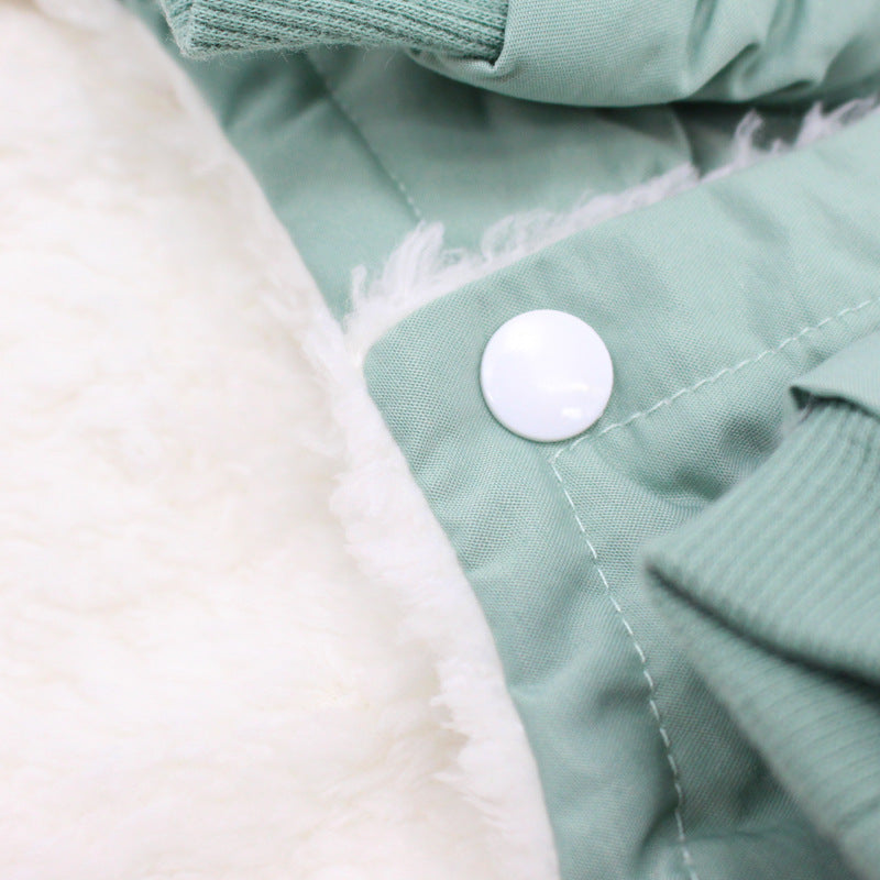 BellyRub - Double Pocket Spliced Jacket