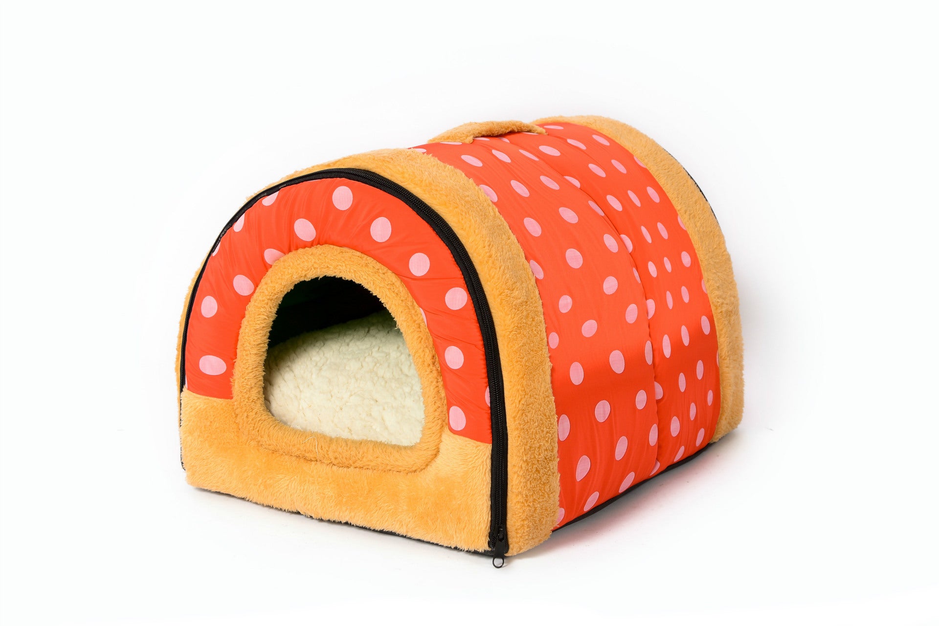 The Burrow – Tunnel Pet House for Cats & Small Dogs (5 Beautiful Print Options)