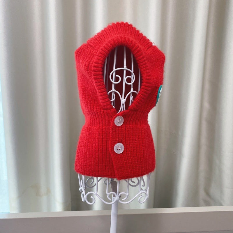 Four-Legged Knitted Wool Pet Sweater
