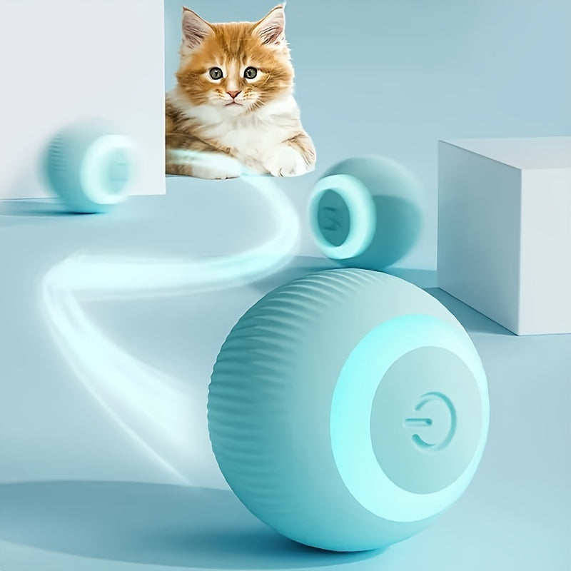 Cat Interactive Ball Smart Cat Toys Indoor Automatic Rolling Magic Ball Electronic Interactive Cat Toy Cat Game Accessories