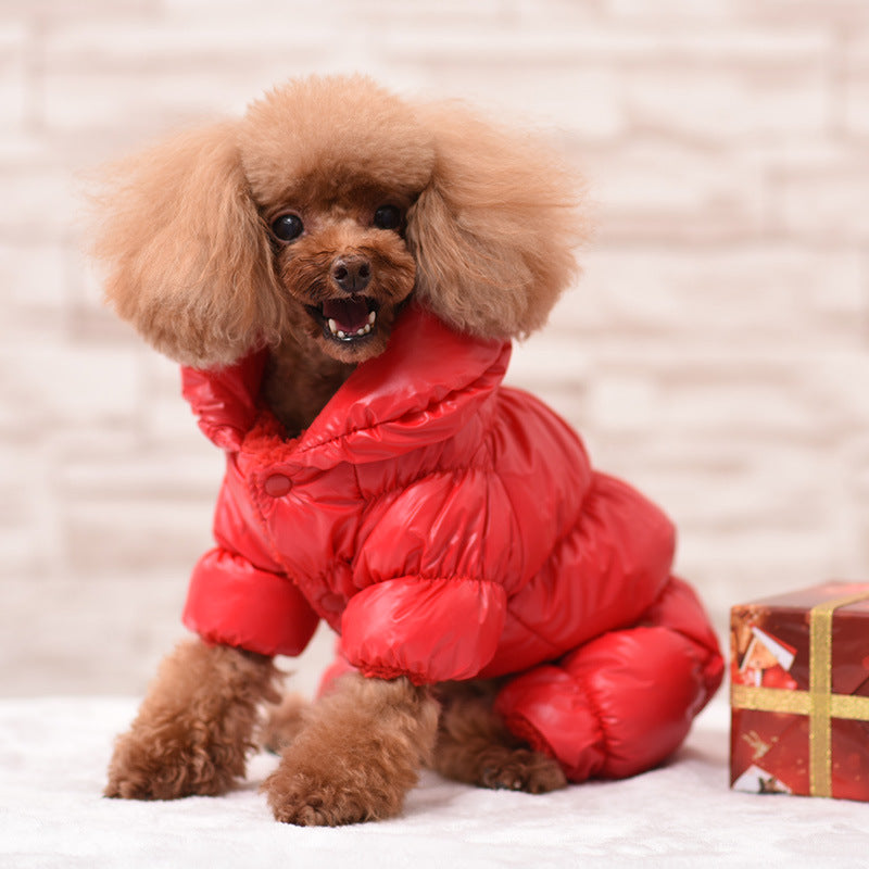 Luxury Dog Puffer Coat - 5 Colours (All Sizes)