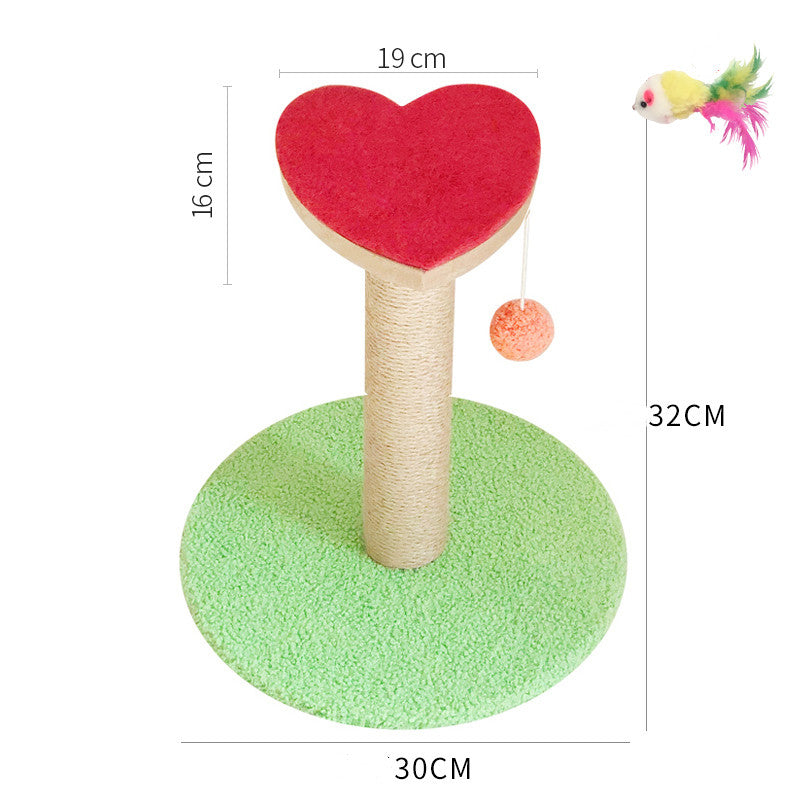 Large Cat Scratcher Platform | Floral Design | 8 Styles