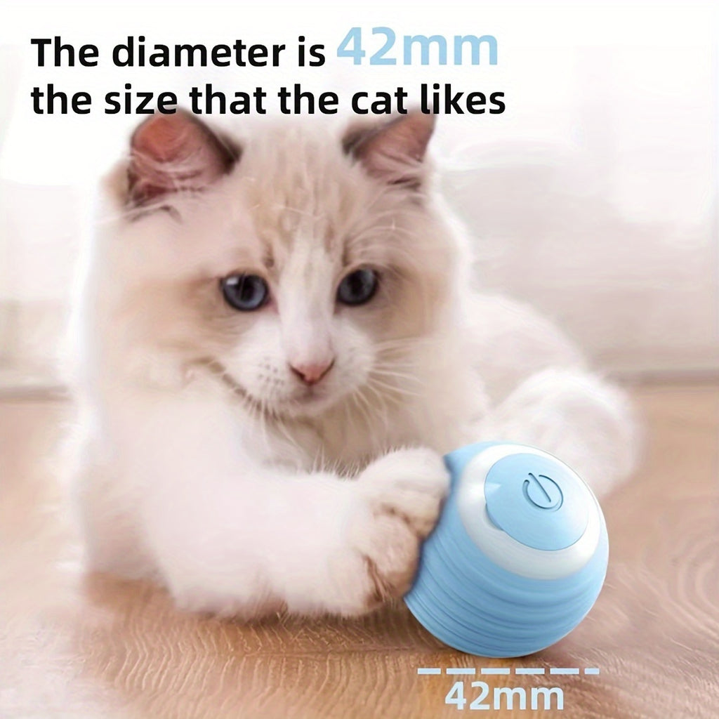 Cat Interactive Ball Smart Cat Toys Indoor Automatic Rolling Magic Ball Electronic Interactive Cat Toy Cat Game Accessories