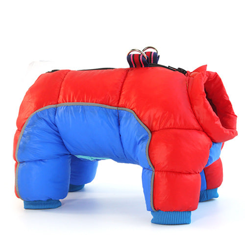 DressPet Co. - Padded Luxury Winter Pet Jacket - Designer, Waterproof, Four-Legged Coat (all sizes + 9 different styles)
