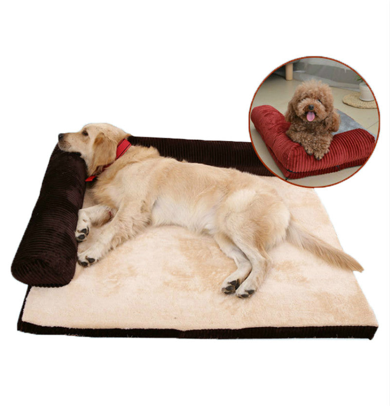 The Nap Throne – Corduroy Pet Sofa