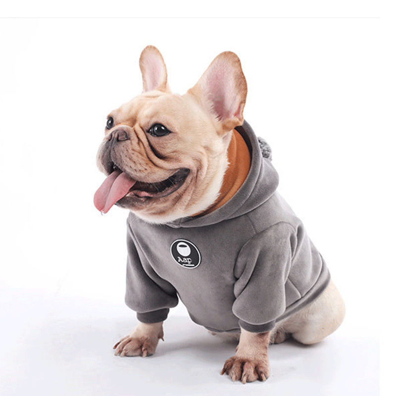 Super Soft Coral Fleece Dog Sweater - Ideal for Small Breeds
