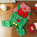Christmas Dungaree Pet Outfit - For Dogs & Cats (Vest OR 4 Leg Option - All Sizes)