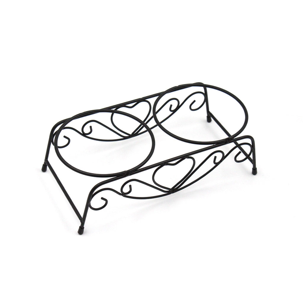 Stainless Steel Pet Bowl – Durable Food & Water Bowl for Dogs & Cats | Black