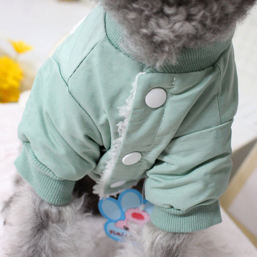 BellyRub - Double Pocket Spliced Jacket
