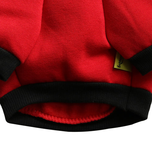 "Treats N Chill" Fleece Dog Sweater - Warm European Style