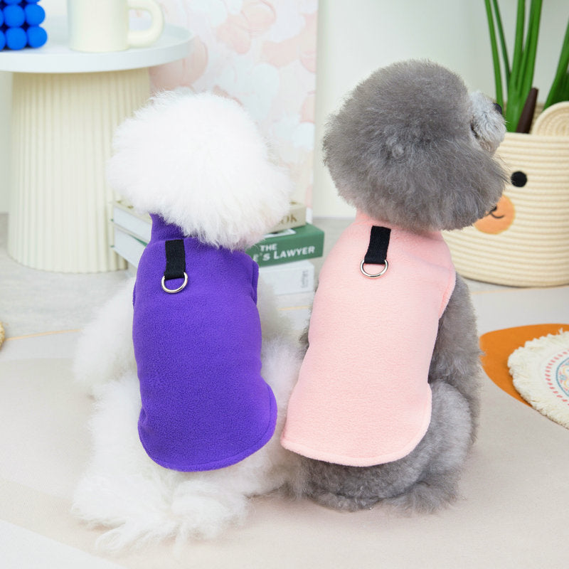 PupBasics - Standard Dog Gilet with Harness Clip
