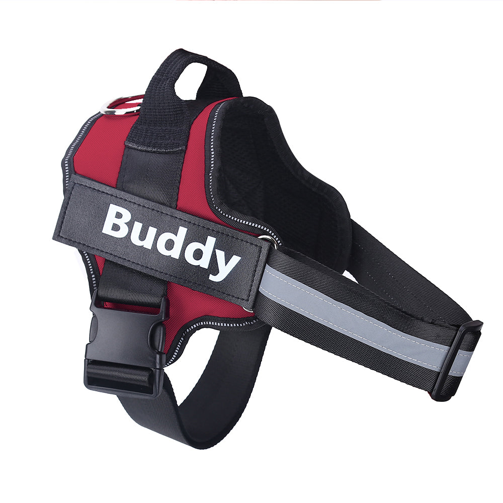 CustomPup - Personalised Reflective Dog Harness Vest