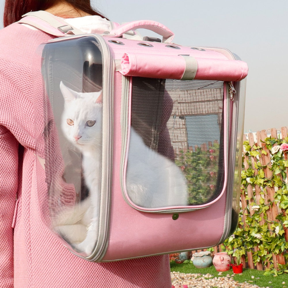 Portable Pet Backpack | Cat & Small Dog Carrier | 5 Colours
