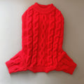 Four-Legged Knitted Wool Pet Sweater