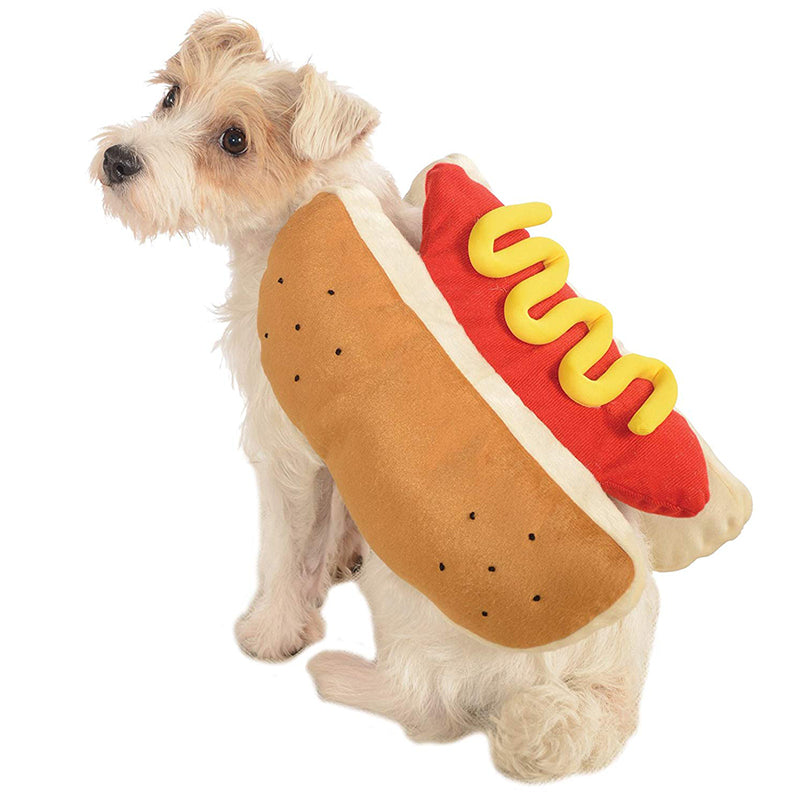 Hot Dog Costume for Dogs & Cats - Funny Party Outfit