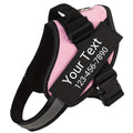 Custom Personalised Camouflage Dog Harness - Reflective Strip, Machine Washable, S-L