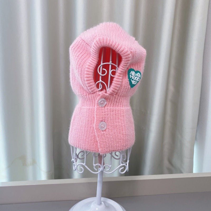 Four-Legged Knitted Wool Pet Sweater