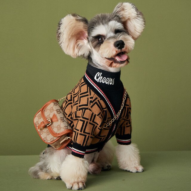 Luxe Dog Designer Cardigan