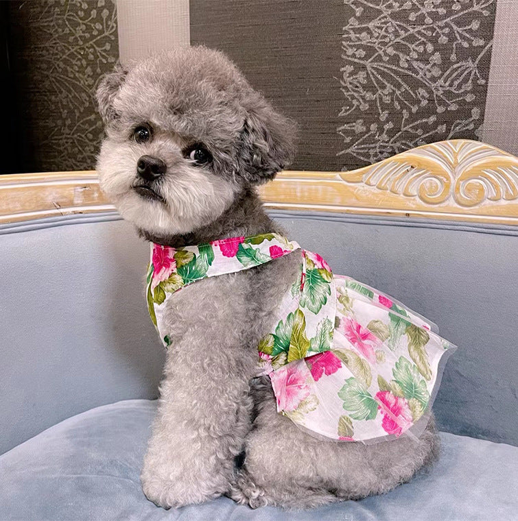 Floral Princess Skirt - for Cats & Dogs