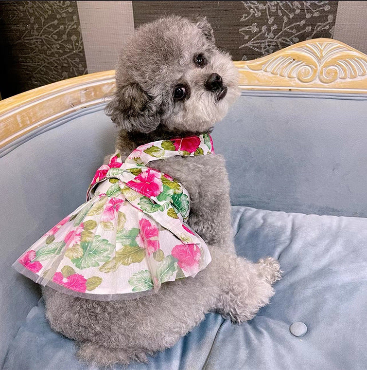 Floral Princess Skirt - for Cats & Dogs