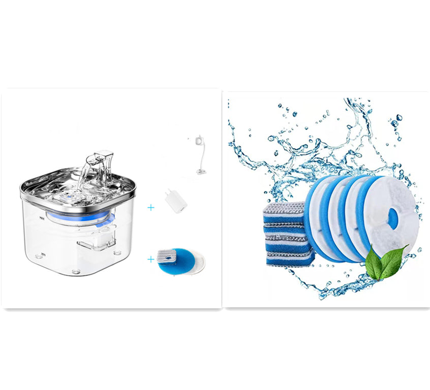 AquaPaw - Pet Water Fountain | 2L | Auto-Circulating