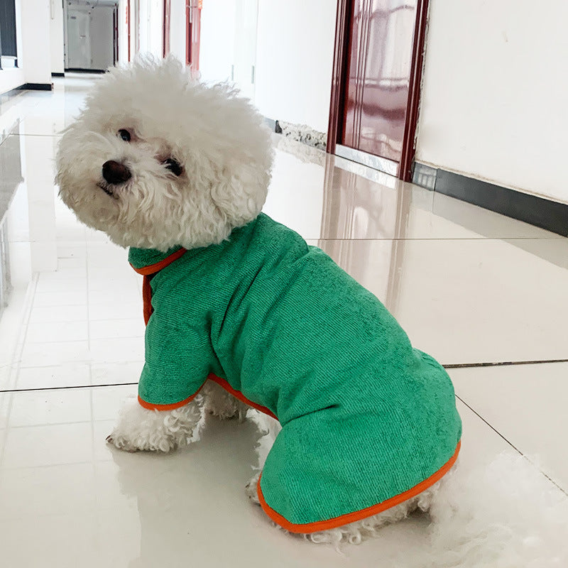 Doggy Bathrobe | Microfibre Fast-Drying Grooming Coat | XS–XXXL