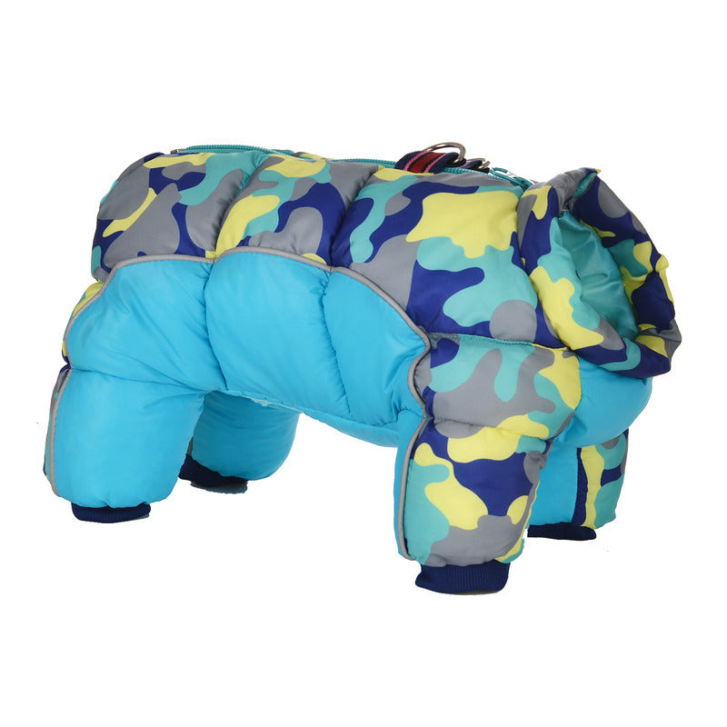 DressPet Co. - Padded Luxury Winter Pet Jacket - Designer, Waterproof, Four-Legged Coat (all sizes + 9 different styles)