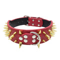 PU Rivet Dog Collar – Durable Adjustable Collar for Dogs | XS–L | 6 Colours