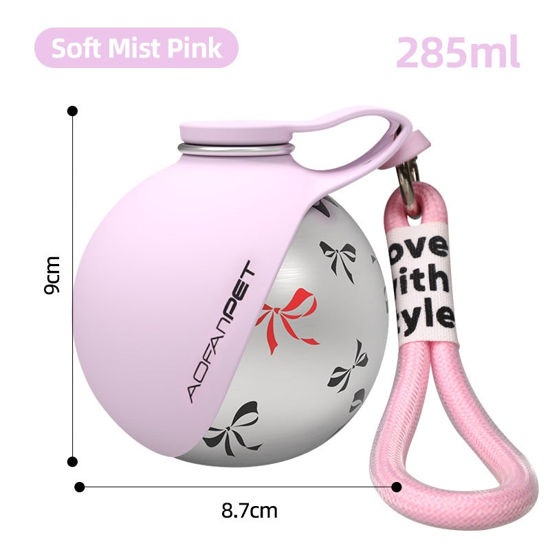 Portable Dog Water Bottle with Waste Bag Dispenser     (Bestseller)