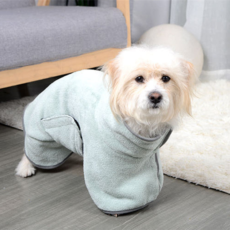 Microfibre Quick-Dry Pet Drying Towel & Bathrobe
