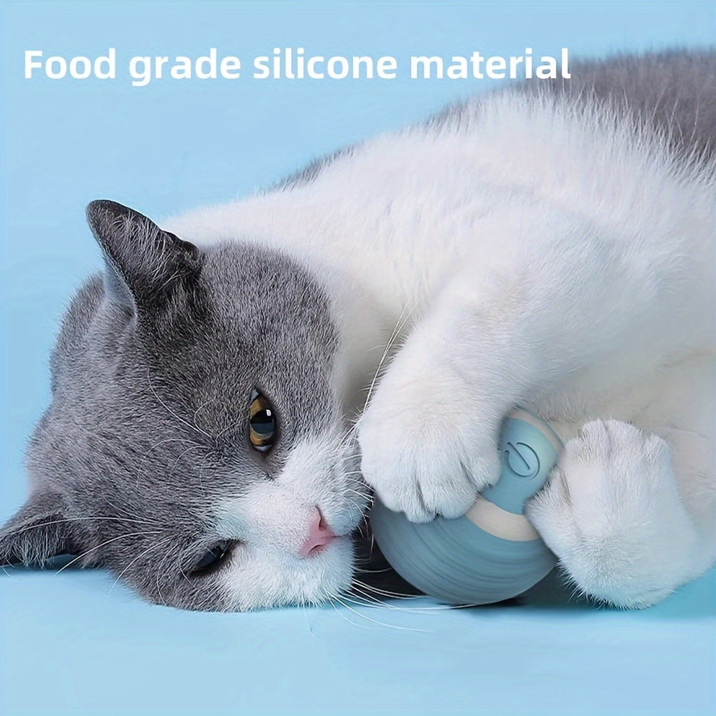 Cat Interactive Ball Smart Cat Toys Indoor Automatic Rolling Magic Ball Electronic Interactive Cat Toy Cat Game Accessories