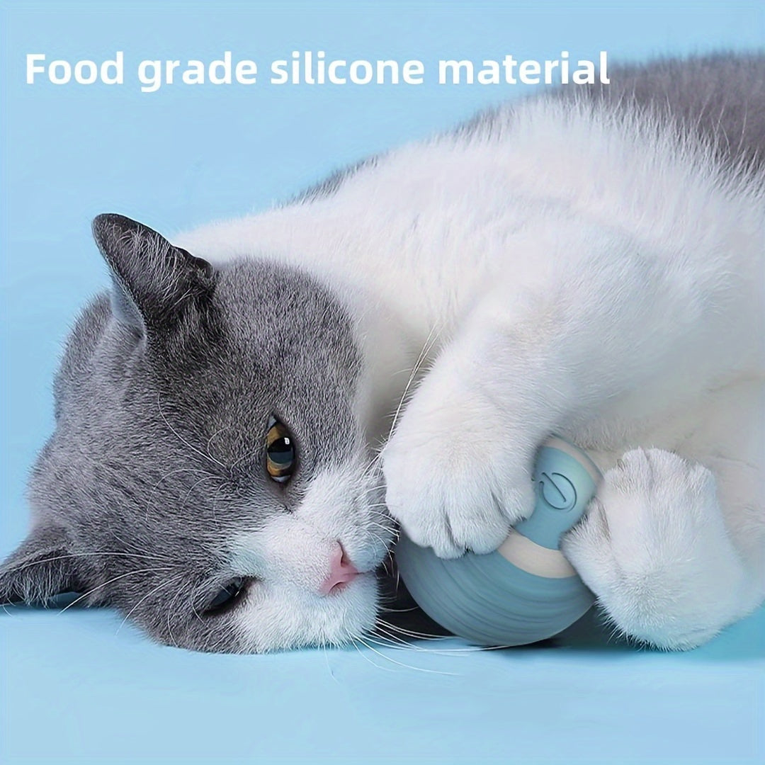 Cat Interactive Ball Smart Cat Toys Indoor Automatic Rolling Magic Ball Electronic Interactive Cat Toy Cat Game Accessories