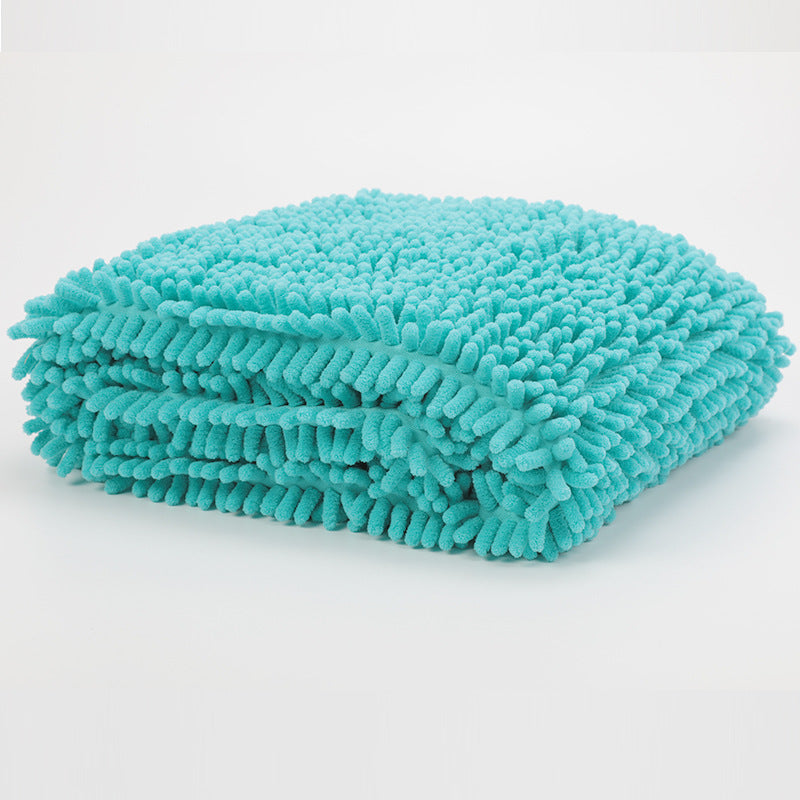 PetMax Chenille Pet Absorbent Towel - Quick-Dry & Soft