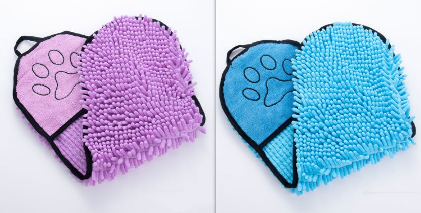 Super Absorbent Microfibre Pet Bathrobe & Towel (Multiple Colours + Multiset Options)