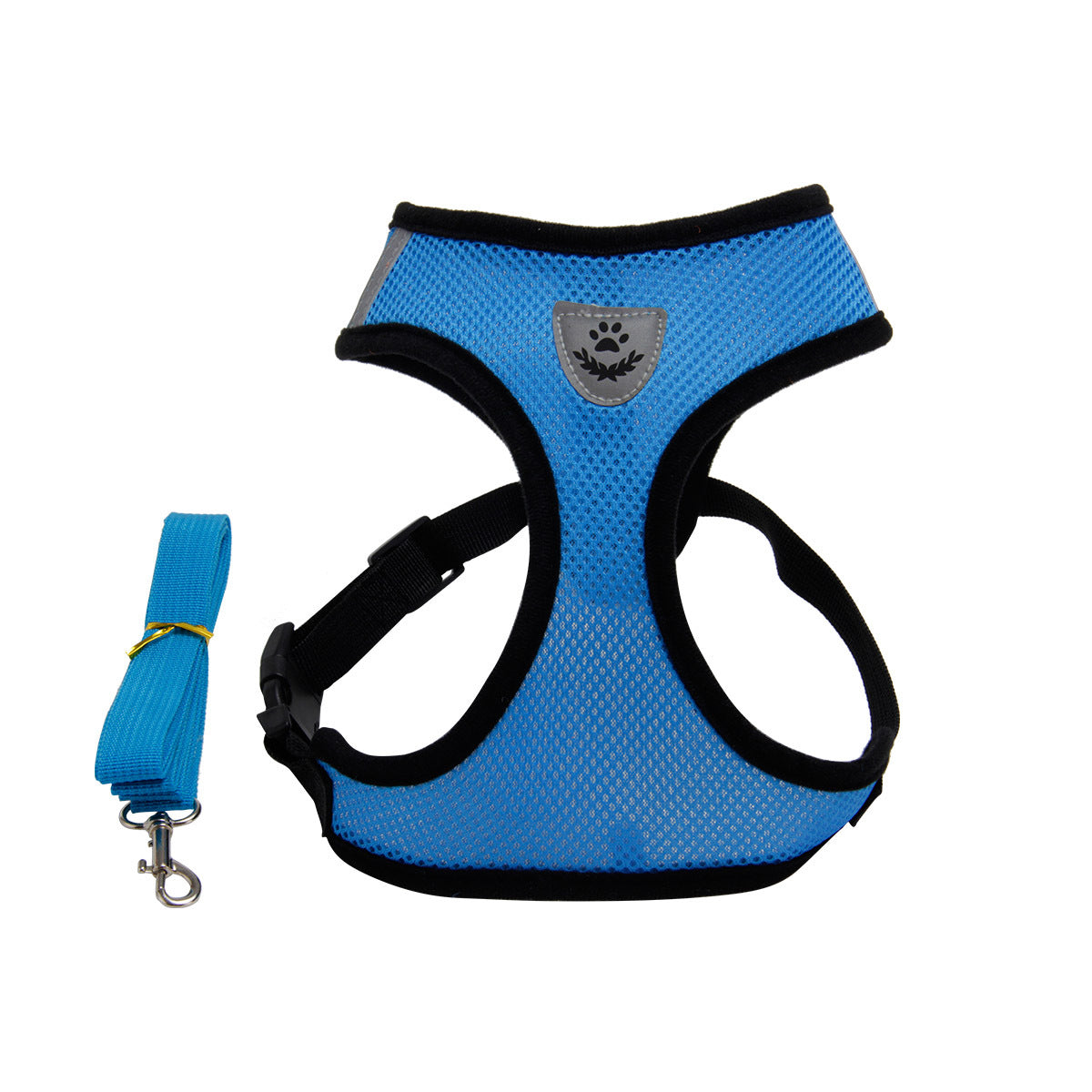 Mesh Dog Harness & Lead Set | Breathable No-Pull Design