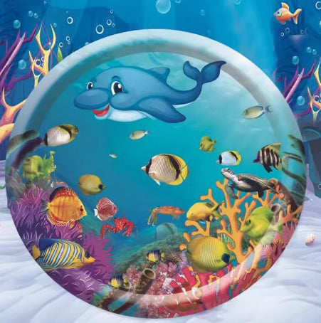 Inflatable Cooling Water Bed Ice Mat for Dogs & Cats - Summer Cool Pad