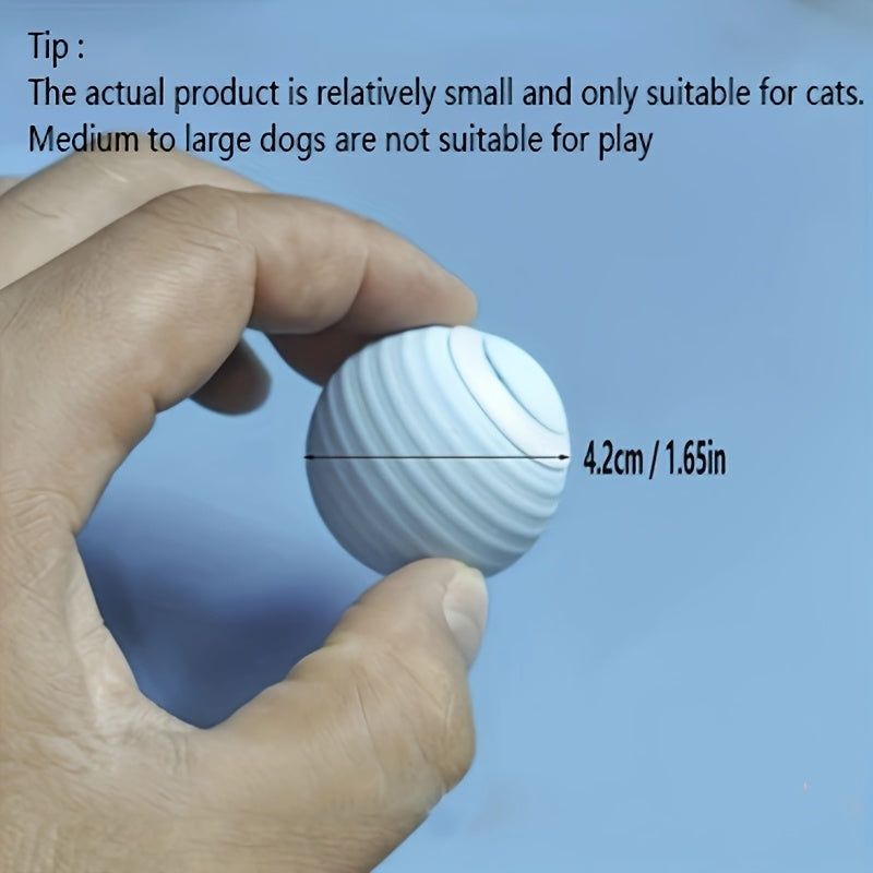 Cat Interactive Ball Smart Cat Toys Indoor Automatic Rolling Magic Ball Electronic Interactive Cat Toy Cat Game Accessories