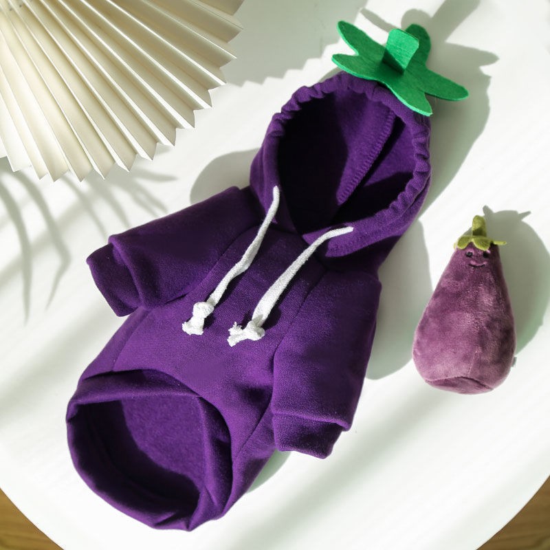 Christmas Hooded Pet Sweater - Elk & Fruit Style Designs