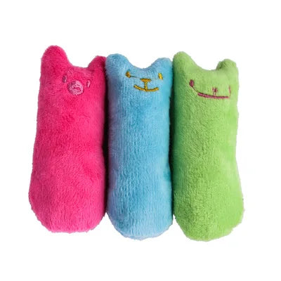 PetTeeth Grinding Chew Toy – Interactive Plush Cat/Dog Toy's