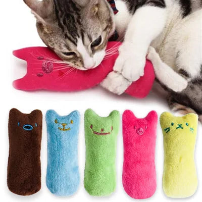 PetTeeth Grinding Chew Toy – Interactive Plush Cat/Dog Toy's