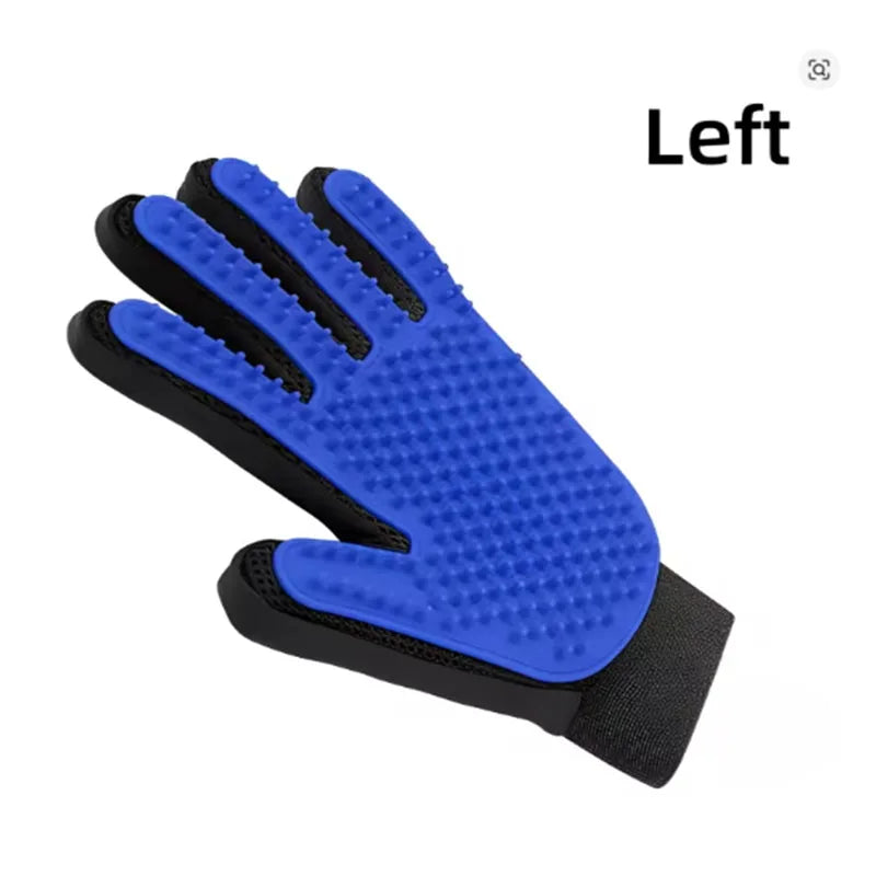 Pet Grooming & Deshedding Massage Glove