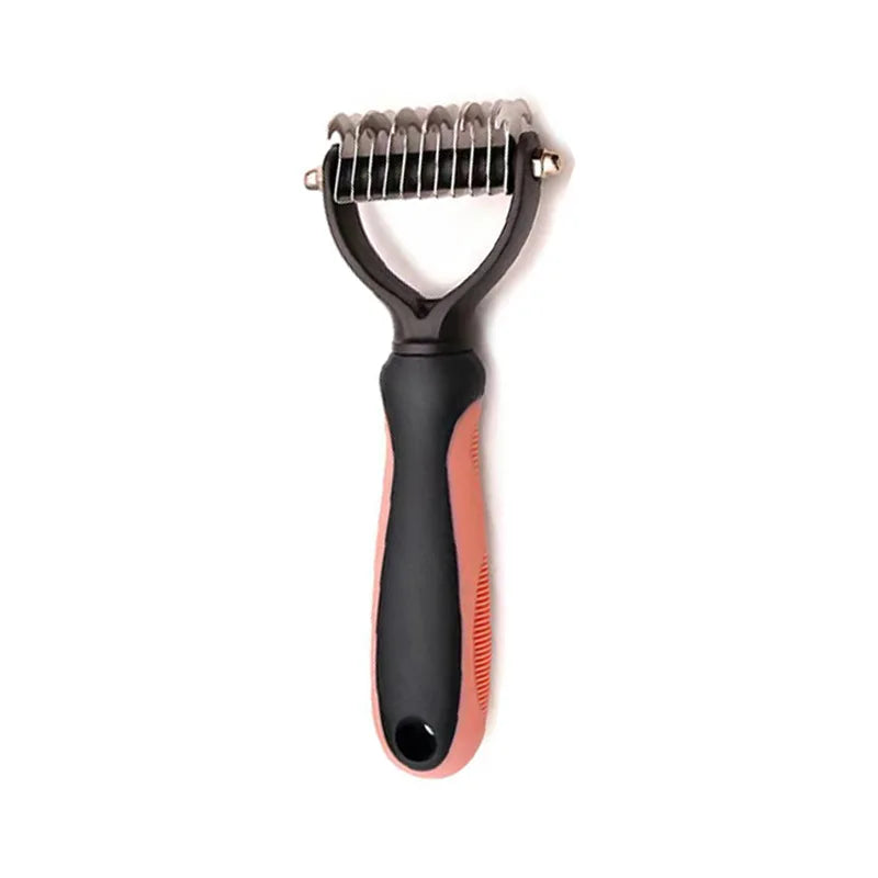 Professional Pet Deshedding Brush & Knot Cutter