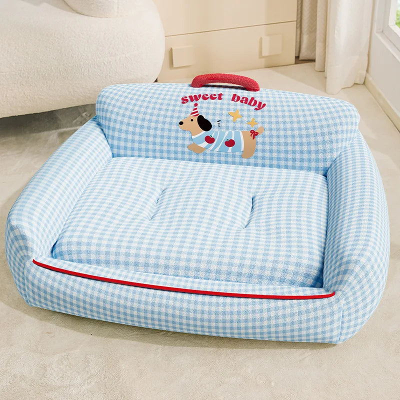 "Sweet Baby" Pet Sofa Bed – All-Season Dog & Cat Bed | S, M, L & XL