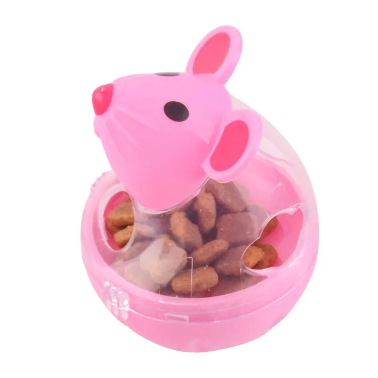 Interactive Cat/Dog Food Tumbler & Treat Dispenser Ball