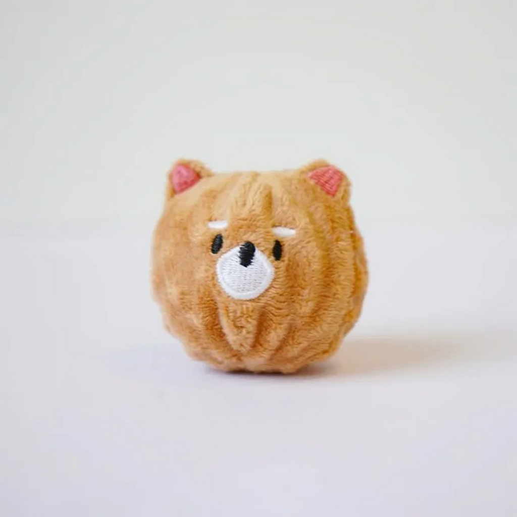 Squeaky Spiked Bouncing Ball Dog Toy – Teeth Cleaning for Small Dogs