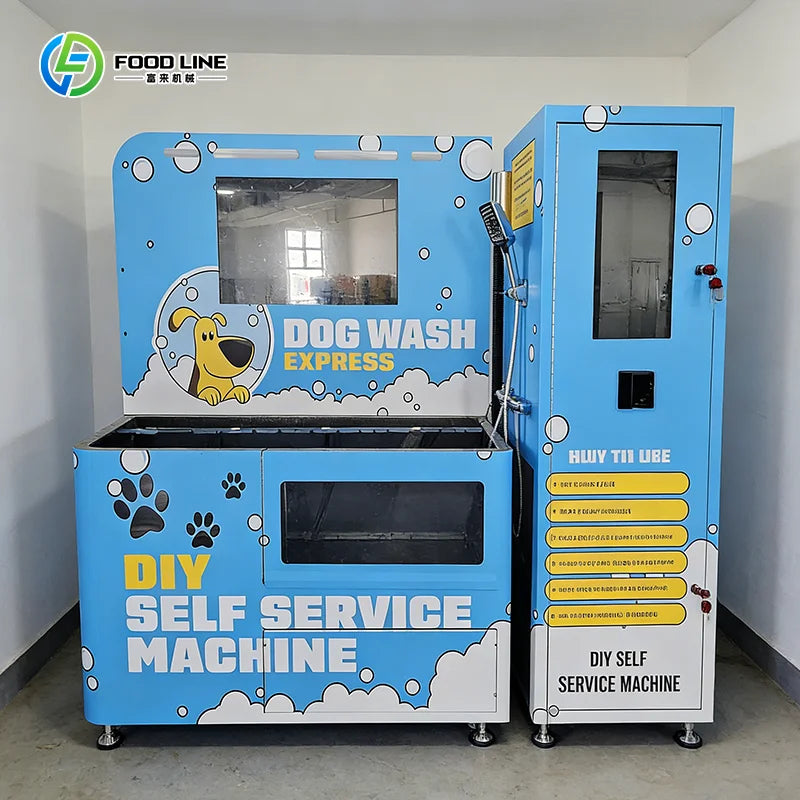 Quiet Self-Service Pet Washing Machine – Commercial Grade